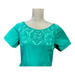 Eshakti eshankti Custom Graphic Embellished Cotton Poplin Dress size L/XL Photo 4