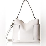 Steve Madden BKOLTT HOBO BAG White Vegan Leather Crossbody Bag Photo 0