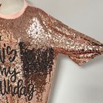 *NEW* Birthday Sequin Dress Pink Size undefined Photo 6