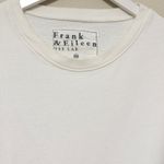 Frank & Eileen  Tee Lab White Sweatshirt Cotton Crew Neck Raw Hem Size XS Photo 3