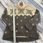 Woolrich  Embroidered Snowflake Turtleneck Wool Blend Sweater Photo 5