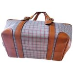 Coach  - Plaid Tote Bag with Tan Accents & Hangtag Photo 14