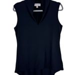 Philosophy Black Sleeveless V-Neck Lightweight Stretchy Pullover Blouse Size M Photo 0