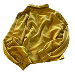 Milk & Honey women's mustard yellow long sleeve blouse Size M Photo 5