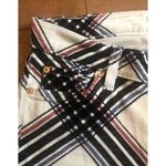 7 For All Mankind Skinny Cream Velvet & Black Plaid Hoilday Pants size 27 Photo 9