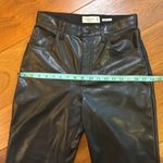 Abercrombie & Fitch Vegan Leather The 90’s Straight Pants size 28 Photo 11