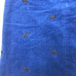 Lilly Pulitzer Vintage Corduroy Embroidered Dogs Fabulous Skirt Size 8 Blue dogs Photo 1