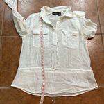 DKNY  Jeans cotton tie shirt size M Photo 7