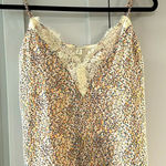 Versona ‎ Shell Cami Tank Multicolored Dot Size Small Photo 0