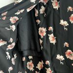 Charlotte Russe Black Floral Maxi Skirt Photo 2