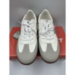New J Sport Cecily Women’s Sneaker Suede White/Grey Low Top Shoes Size 7 US White Photo 2
