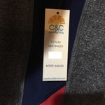 C&C California Yoga Capris Gray, Blue, Red, White Photo 5