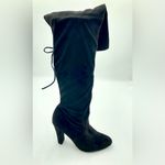 Steve Madden Black “Gemmmaa” Over The Knee Boots Size 10 Photo 6