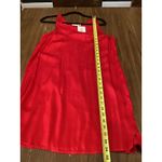Nation Ltd Revolve  paloma sheath slip sleeveless viscose mini dress red M Photo 8