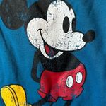 Disney Blue Mickey Mouse Ladies Sweatshirt Photo 2