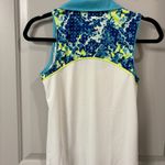 Slazenger Golf Polo Sleeveless Blue Collar Photo 1