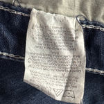 Lee SZ 12 Medium Slender Secret Jean Capris Mid-Rise Stretch Zip-Fly Pocket Blue Photo 9