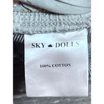 SKY DOLLS Jeans Women 28x36 TALL Wide Leg Light Wash Denim Cotton Baggy Skater Blue Size 28 Photo 4