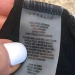 Cacelin Black and White One Piece Halter Bathing Suit Medium Photo 5