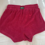 Daily Drills Pink Terri Cloth Sweatshorts XS/S Photo 0