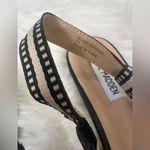 Steve Madden flats 7 black lace Olsen slingback pointed toe bow formal new Photo 3