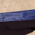 G by Giuliana Two Tone Moto Jacket Blue/Black Size Small NWT Photo 3