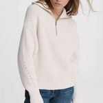 Rag and Bone  Lena Cotton Half Zip Sweater Photo 0