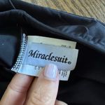 MiracleSuit  Womens Solid Black Swim Skirt Attached Brief Suit Bottom Size 12 Photo 5