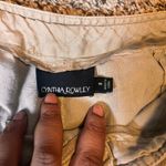 Cynthia Rowley Cynthia‎ Rowley Linen Pants Drawstring Waist Casual Trousers Size 8 Photo 2