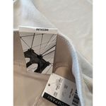 New York & Co. Ruched cropped cotton-jersey track pants size M Photo 8