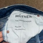 MOTHER Weekender Mid Rise Flare Jeans Sweet Lime 25 Blue Photo 8