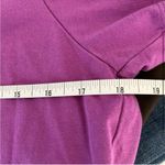 Bombas  Purple V-Neck T-Shirt Size Medium Pima Cotton Photo 2