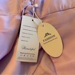 Lilac chiffon sleeveless homecoming dress size 16 v Photo 5