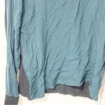 Mads Norgaard Copenhagen Size 36 Green Black Zip Back Lightweight Top Photo 1