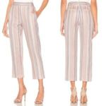 Rebecca Minkoff NWT  Ginger Striped Linen Blend Pants Photo 1