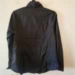 Black long sleeve dress shirt four way stretch size woman's small Photo 1