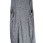 RtA Allison Cotton Blend Distressed High Low Tank Top in Heather Grey Size XS Photo 6