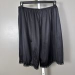 Vintage Figurfit Indera Plus Size 10 Pettipants Slip Shorts Bloomers Pantaloons Black Size M Photo 2
