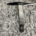 Kensie  Eyelash Textured Cardigan Sweater size L Photo 3