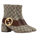 Gucci Blondie GG Supreme Boots Size 39 Photo 0