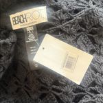 Beach Riot NWT $248  Ariana Long Sleeve Cotton Crochet Cover-Up Dress  BLACK S Photo 7