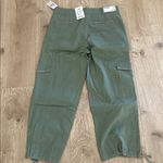 Kensie Mid Rise Stretch Twill Drawstring Jogger Cargo Pants,Green ,12/31 NWT Photo 4
