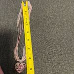 Beautiful Heart With Flowers Murano Italian Glass Necklace Pink Photo 3