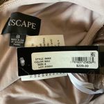 XScape  Sleeveless Sparkly Fit and Flare Mini Cocktail Dress Metallic Pink Size 8 Photo 8