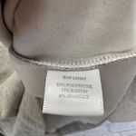 Bobi  Tomlinson Mock Neck Top Shirt Oatmeal Beige Size XL Raglan Sleeves New Photo 4