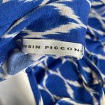 Robin Piccone Robin Piconne Blue White Ikat Halter Top Maxi Dress M Photo 7