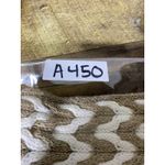 Calvin Klein  Womens Wool Blend Infinity Loop Scarf‎ Chevron Knit Beige White 64" Photo 6