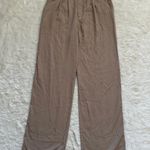 Reformation Mason Pant High Waist Trousers Relaxed Wide Leg Khaki 4 NWT New Photo 3