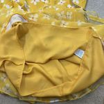 Bardot  Abstract Daisy Mini Yellow Floral Ruffle Spring Tiered Dress Women 10 Photo 6