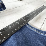 ZARA Pants Women Size 6 Dark Wash High Rise Skinny Jeans Zip Fly Pockets Grunge Photo 4